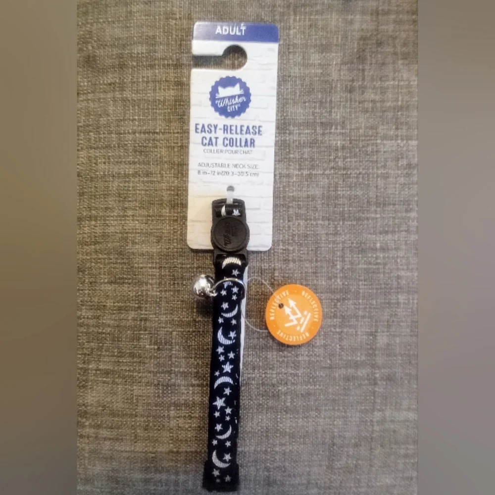 NWT 4 Easy Release Cat Collars Size Adult
